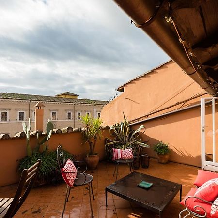 Amazing Penthouse With Private Terrace In Trastevere Rome Exterior photo