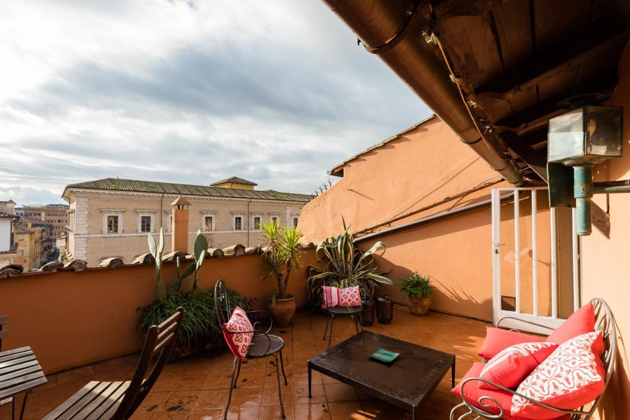 Amazing Penthouse With Private Terrace In Trastevere Rome Exterior photo
